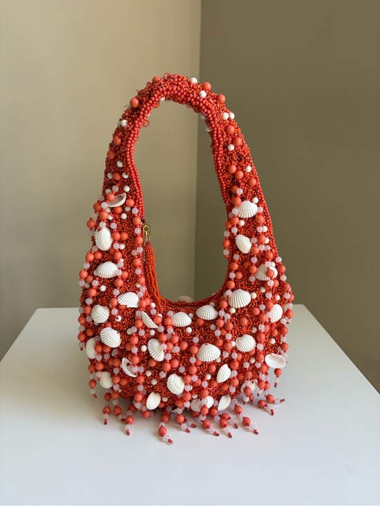 Handbags - Seashell Beaded Bag